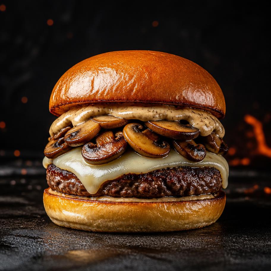 Mushroom Burger, imagem conceitual